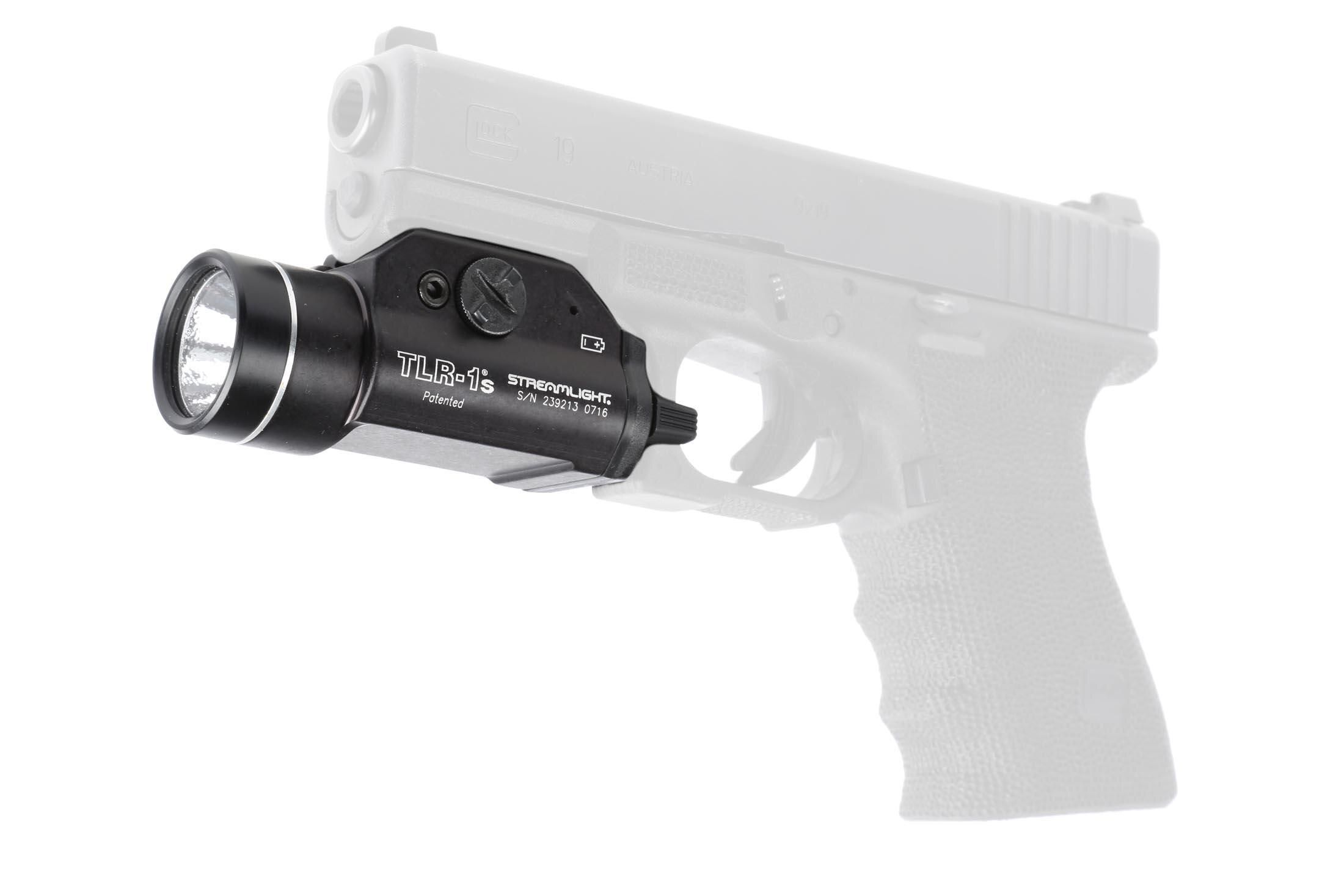 Streamlight TLR-1S Strobing Tactical Weapon Light - 300 Lumens - Black